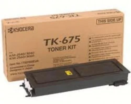 Kyocera TK-675 Black Eredeti Toner