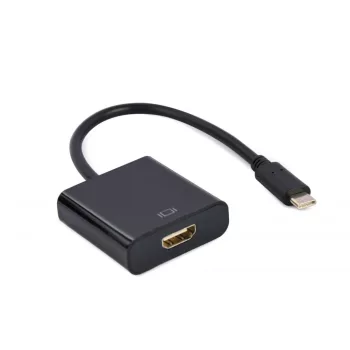   Gembird A-CM-HDMIF-03 USB Type-C to HDMI 4K30Hz adapter cable Black