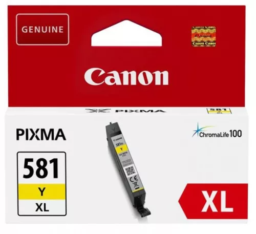 Canon CLI-581XL Yellow Eredeti Tintapatron