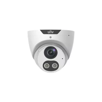   Uniview Prime-I 8MP Tri-Guard turret dómkamera, 4mm fix objektívvel, mikrofonnal és hangszóróval