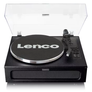   Lenco LS-430 Lemezlejátszó beépített hangszóróval Black