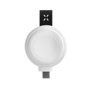   FIXED Orb vezetéknélküli töltő Apple okosórákhoz, USB Type-C, MFI tanusítvány, fehér