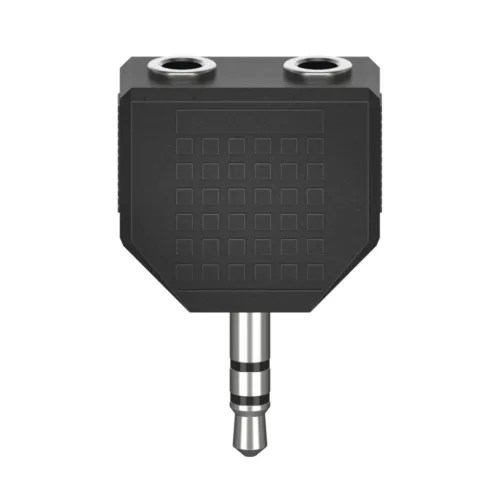 Hama 3,5mm stereo jack elosztó adapter Black
