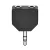 Hama 3,5mm stereo jack elosztó adapter Black