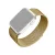 FIXED Mesh Strap for Apple Watch 42/44/45mm, gold, Okosóra kiegészítő