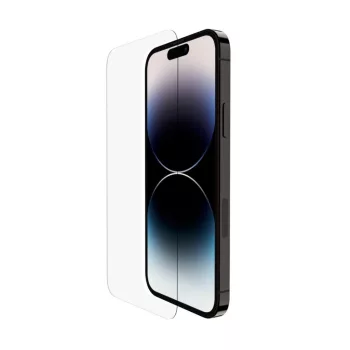   Belkin ScreenForce TemperedGlass Treated Screen Protector for iPhone 15 Plus/14 Pro Max