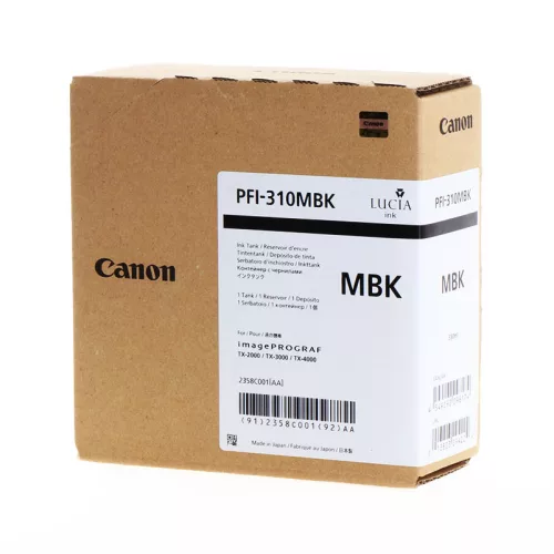 Canon PFI-310 Cartridge Matt Bk