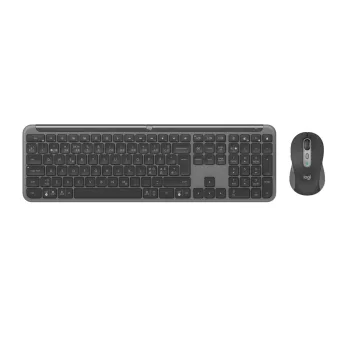   Logitech MK950 Signature Slim Wireless Bluetooth Keyboard Combo Graphite US