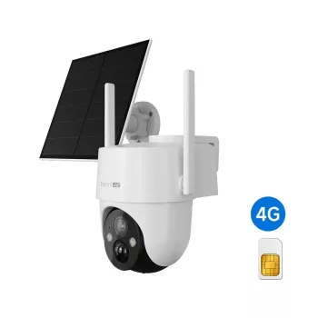   Laxihub Arenti GO3G + SP2 2K 3MP 4G Outdoor PIT Battery Security Camera