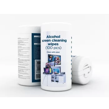 Gembird CK-AWW100-01 Alcohol Screen Cleaning Wipes (100 pcs)