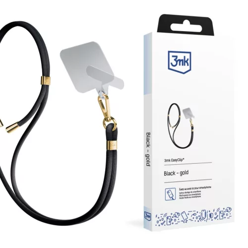 3mk EasyClip kiegészítő Fekete (arany)