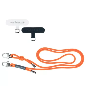Mobile Origin Lanyard rope 6 mm, 82 - 163cm Orange