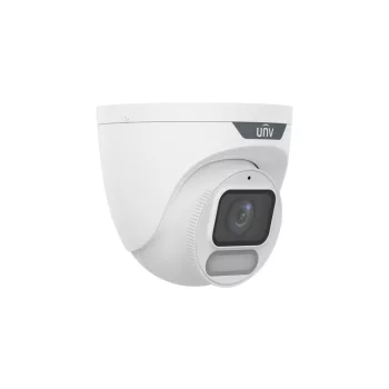   Uniview Easystar Colorhunter 8MP OwlView Wise-ISP turret dómkamera, 2.8mm fix objektívvel, mikrofonnal