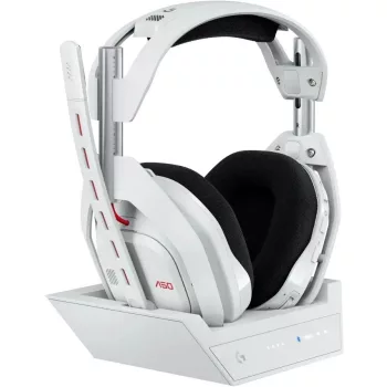   Logitech Astro A50 Gen 5 Wireless Gaming Headset + Base Station White