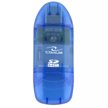 Titanium TA101B USB2.0 Card Reader Blue