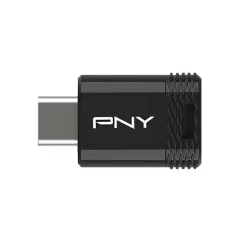 PNY 128GB Elite-X Fit Type-C USB 3.2 Flash Drive Black