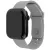 FIXED mágneses szilikon óraszíj Apple Watch 42/44/45/46/49mm-hez, világos szürke