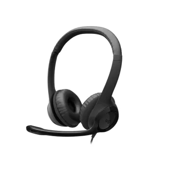 Logitech H390 USB-C Stereo Headset Black