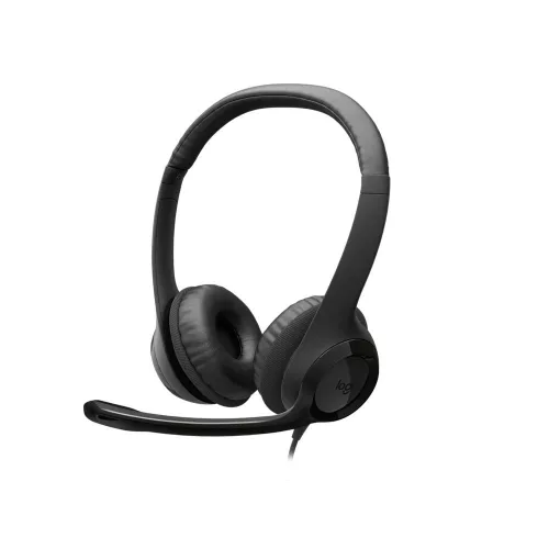 Logitech H390 USB-C Stereo Headset Black