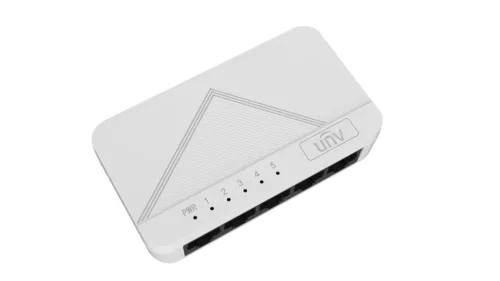 Uniview NSW1010-5GT-IN 5 portos Gigabit desktop switch