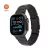 FIXED Titán óraszíj Apple Watch 44/45/46/49mm okosórához, fekete
