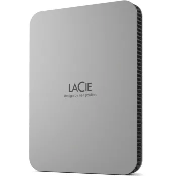 LaCie 2TB 2,5" USB3.1 Type-C Moon Silver