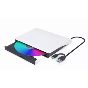 Gembird DVD-USB-031-BW Slim DVD-Writer Black/White BOX