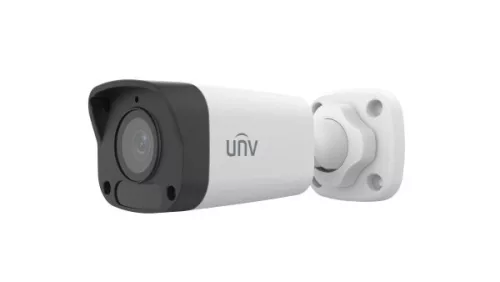 Uniview EasyBasic 4MP csőkamera, 2,8mm fix objektívvel, mikrofonnal (A2-es széria)