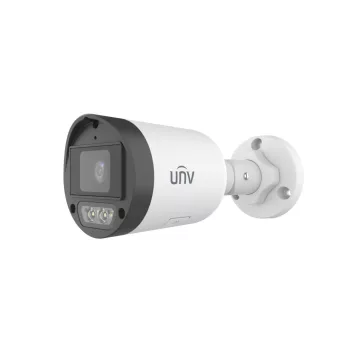   Uniview EasyBasic 4MP Dual-light csőkamera, 2,8mm fix objektívvel, mikrofonnal (DL2)