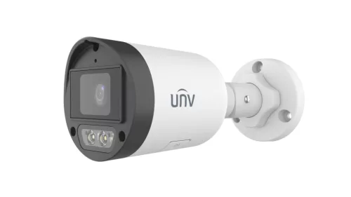 Uniview EasyBasic 4MP Dual-light csőkamera, 2,8mm fix objektívvel, mikrofonnal (DL2)