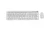 Gembird KBS-WMS-01-W Silent key Pro Business Wireless Keyboard Combo White US