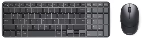 Dell KM746 Pro 7 Rechargeable Compact Wireless Bluetooth Keyboard Combo Graphite HU