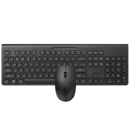 Rapoo 8065M Wireless Bluetooth Keyboard Combo Black HU