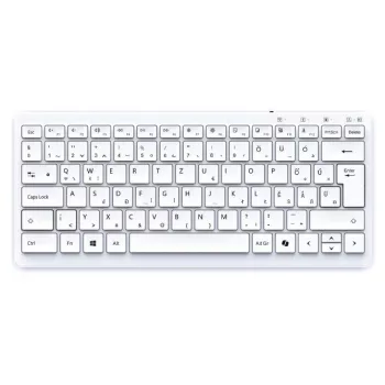 Gembird Slimline Wireless Bluetooth Keyboard White HU