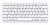 Gembird Slimline Wireless Bluetooth Keyboard White HU