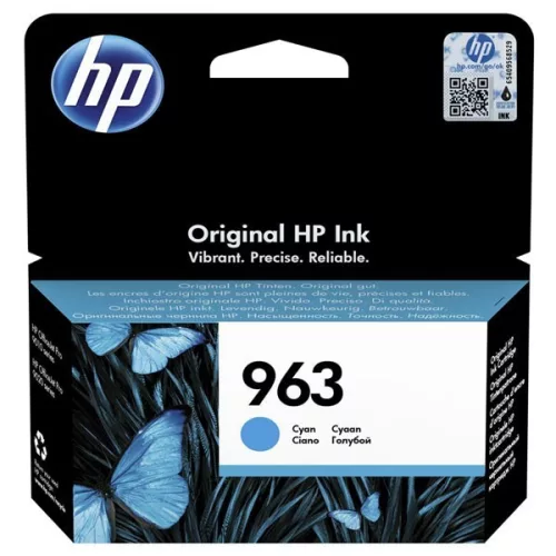 HP 963 Cyan 3JA23AE Eredeti Tintapatron