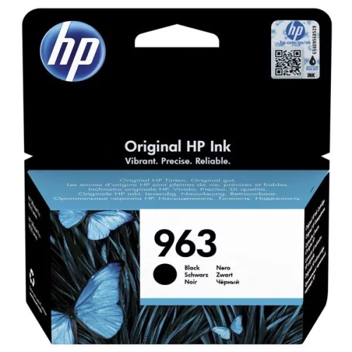 HP 963 Black 3JA26AE Eredeti Tintapatron
