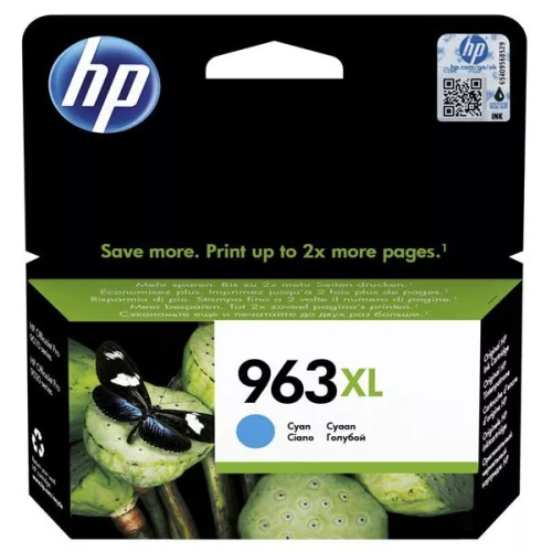 HP 963XL Cyan 3JA27AE Eredeti Tintapatron