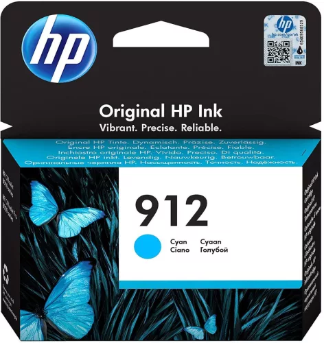 HP 912 Cyan 3YL77AE Eredeti Tintapatron