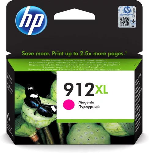 HP 912XL Magenta 3YL82AE Eredeti Tintapatron