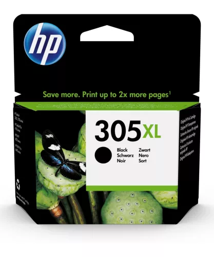 HP 305XL Black 3YM62AE Eredeti Tintapatron