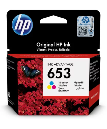 HP 653 Color 3YM74AE Eredeti Tintapatron