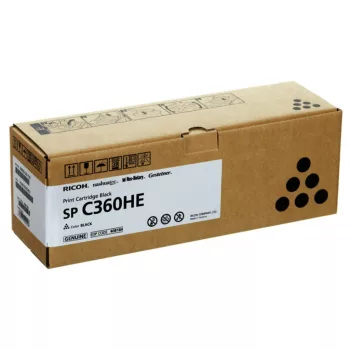 Ricoh SPC360HE Eredeti Toner Black