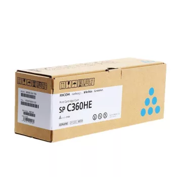 Ricoh SPC360HE Toner Cyan Eredeti