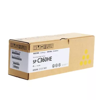 Ricoh SPC360HE Toner Yellow Eredeti