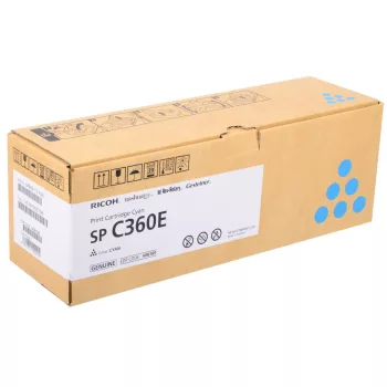 Ricoh SPC360E Toner Cyan Eredeti