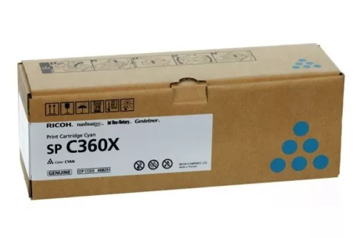 Ricoh SPC360X Toner Cyan Eredeti