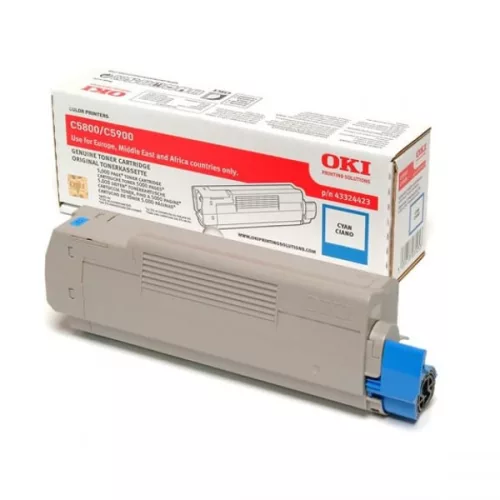 Oki C5800,5900 Cyan Eredeti Toner