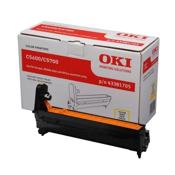 Oki 5600 Eredeti dobegység Yellow