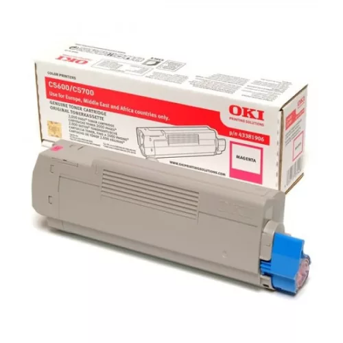 Oki C5600 Magenta Eredeti Toner